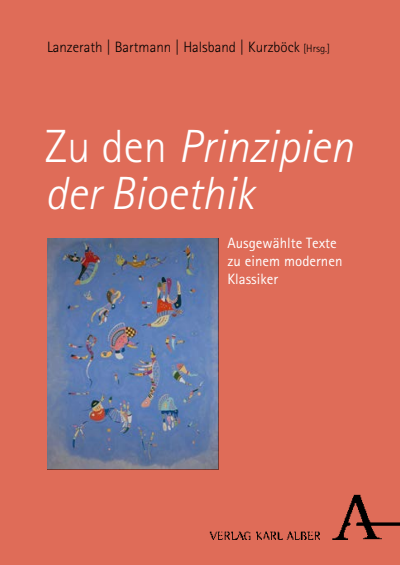 Cover of book: Zu den Prinzipien der Bioethik