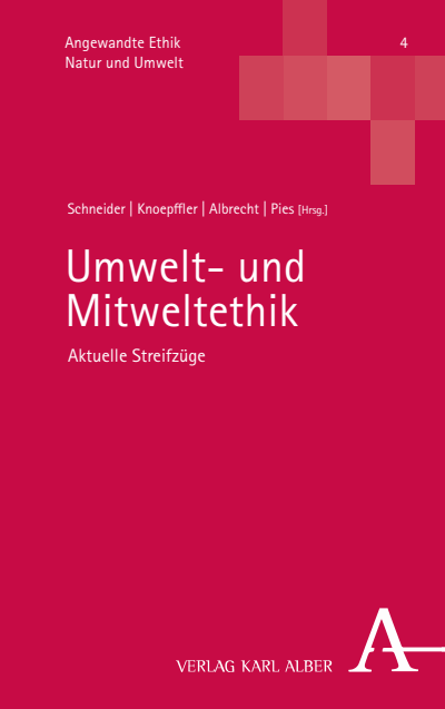 Cover des Buchs: Umwelt- und Mitweltethik