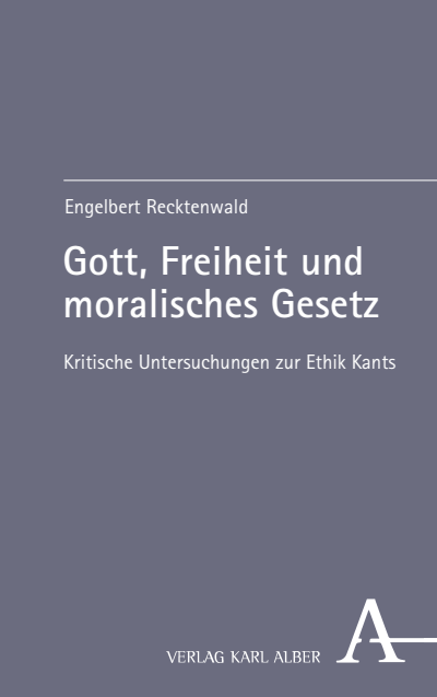 Cover of book: Gott, Freiheit und moralisches Gesetz