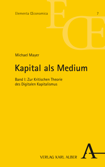 Cover des Buchs: Kapital als Medium