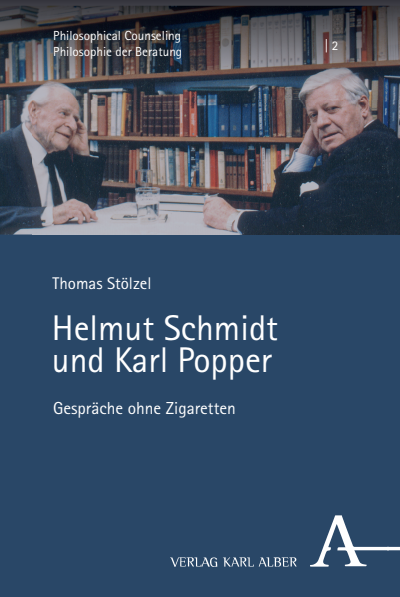 Cover of book: Helmut Schmidt und Karl Popper