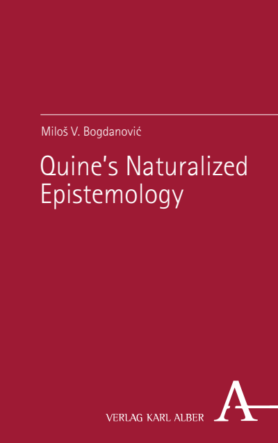 Cover of book: Quine's Naturalized Epistemology