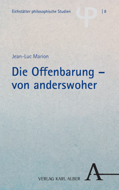 Cover of book: Die Offenbarung – von anderswoher