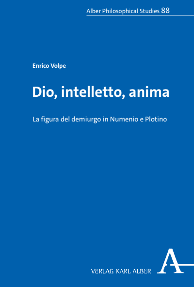 Cover of book: Dio, intelletto, anima
