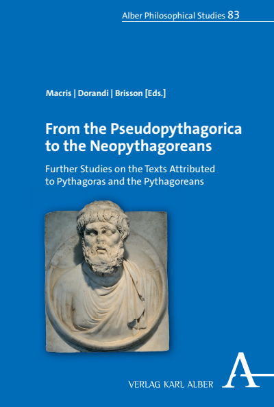 Cover of book: From the Pseudopythagorica to the Neopythagoreans