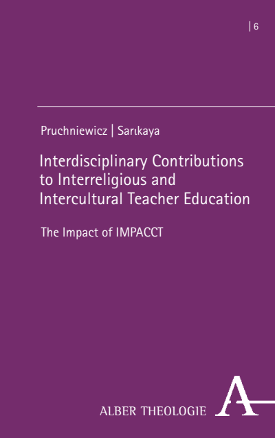 Cover of book: Interdisciplinary Contributions to Interreligious and Intercultural Teacher Education