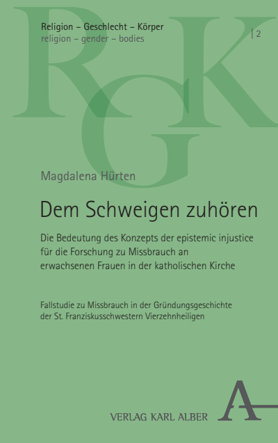 Cover of book: Dem Schweigen zuhören