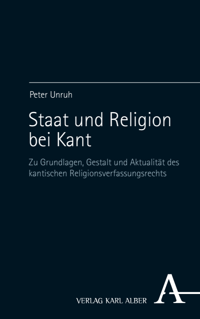 Cover des Buchs: Staat und Religion bei Kant