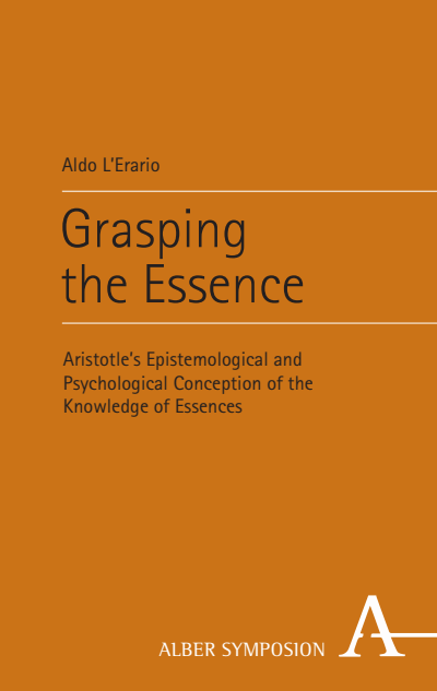 Cover of book: Grasping the Essence