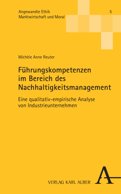 Cover des Buchs: Führungskompetenzen im Bereich des Nachhaltigkeitsmanagement