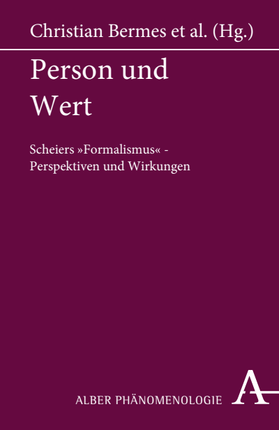 Cover des Buchs: Person und Wert