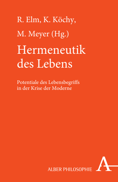 Cover des Buchs: Hermeneutik des Lebens