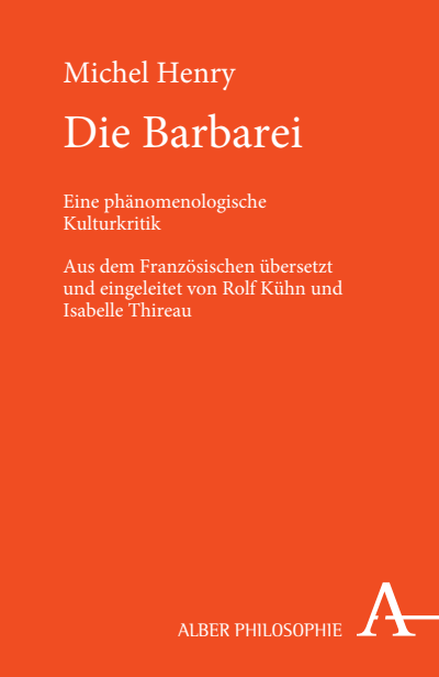 Cover of book: Die Barbarei
