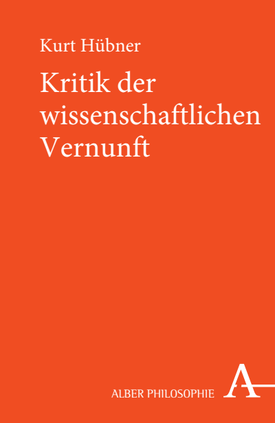 Cover of book: Kritik der wissenschaftlichen Vernunft