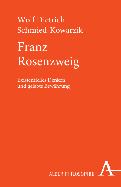 Cover of book: Franz Rosenzweig