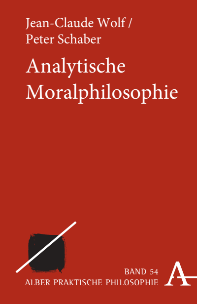 Cover of book: Analytische Moralphilosophie