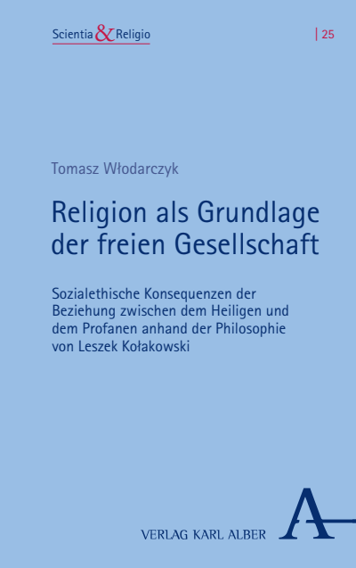 Cover of book: Religion als Grundlage der freien Gesellschaft