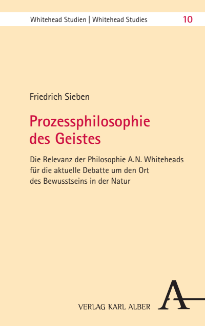 Cover of book: Prozessphilosophie des Geistes
