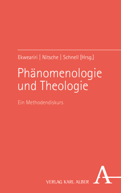 Cover of book: Phänomenologie und Theologie