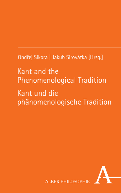 Cover of book: Kant and the Phenomenological Tradition | Kant und die phänomenologische Tradition