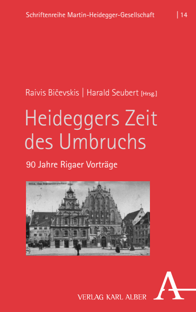 Cover of book: Heideggers Zeit des Umbruchs