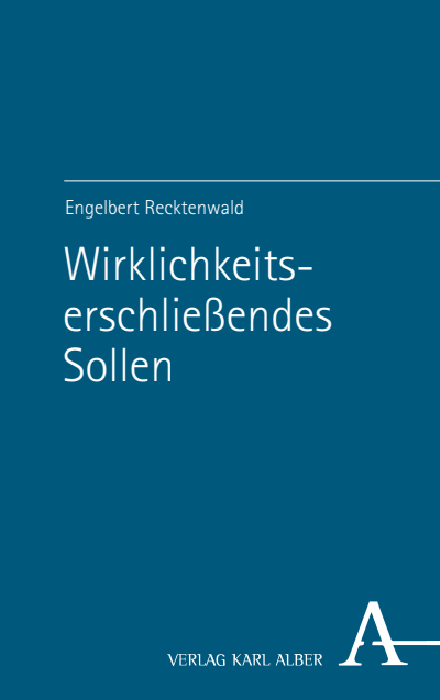 Cover des Buchs: Wirklichkeitserschließendes Sollen
