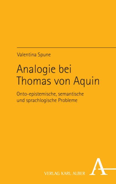 Cover of book: Analogie bei Thomas von Aquin
