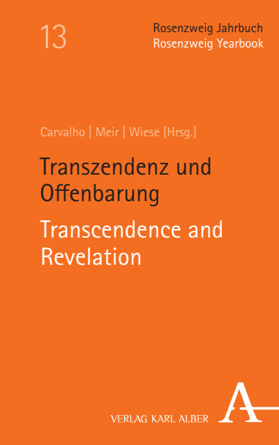 Cover of book: Rosenzweig Jahrbuch / Rosenzweig Yearbook