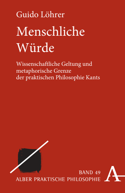 Cover of book: Menschliche Würde
