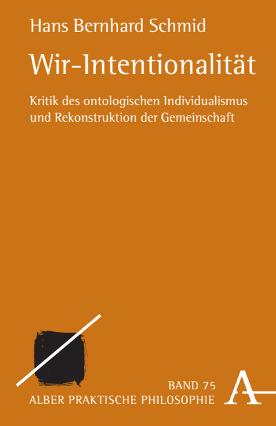 Cover of book: Wir-Intentionalität