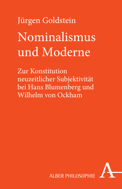 Cover of book: Nominalismus und Moderne