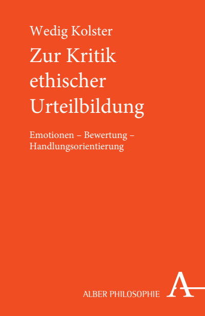Cover of book: Zur Kritik ethischer Urteilsbildung