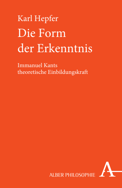 Cover of book: Die Form der Erkenntnis