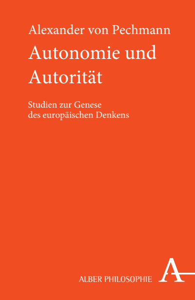 Cover of book: Autonomie und Autorität