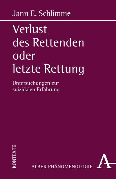 Cover des Buchs: Verlust des Rettenden oder letzte Rettung