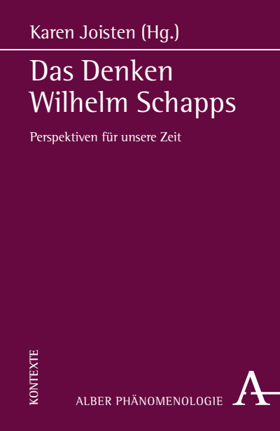 Cover des Buchs: Das Denken Wilhelm Schapps