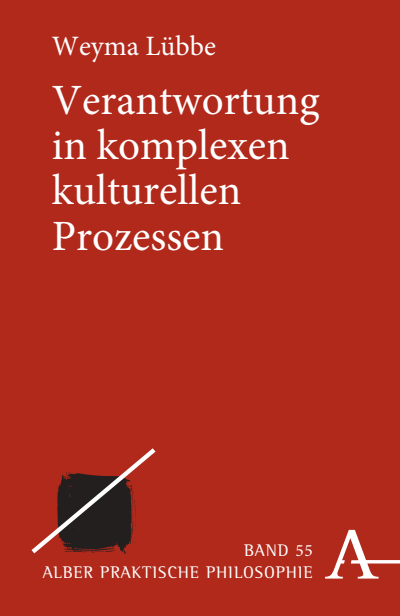 Cover of book: Verantwortung in komplexen kulturellen Prozessen