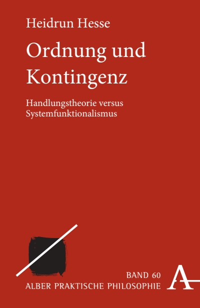Cover of book: Ordnung und Kontingenz