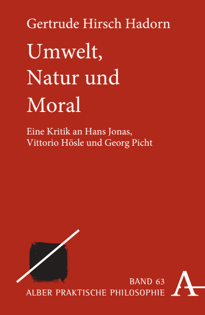 Cover of book: Umwelt, Natur und Moral