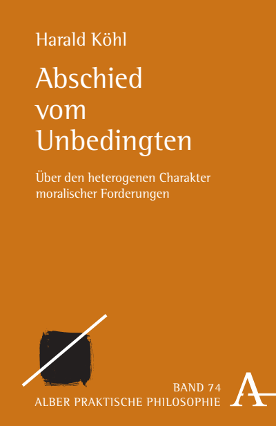 Cover of book: Abschied vom Unbedingten