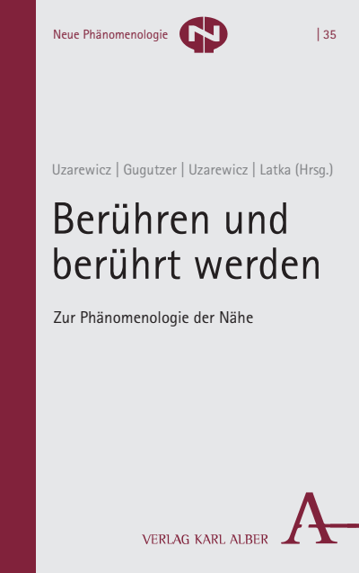 Cover of book: Berühren und berührt werden