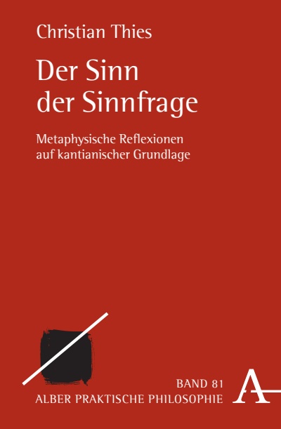 Cover of book: Der Sinn der Sinnfrage