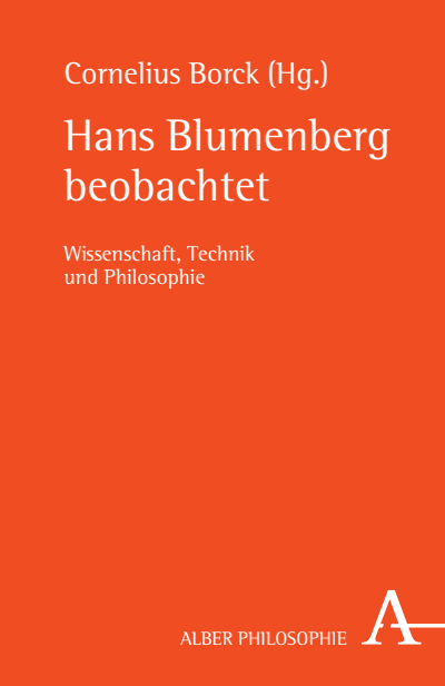 Cover of book: Hans Blumenberg beobachtet