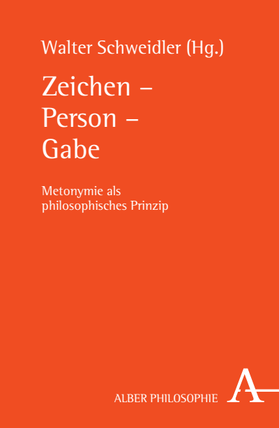 Cover of book: Zeichen – Person – Gabe