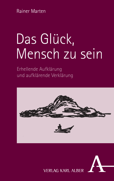 Cover of book: Das Glück, Mensch zu sein