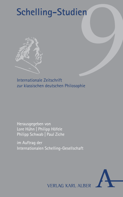 Cover of book: Schelling-Studien