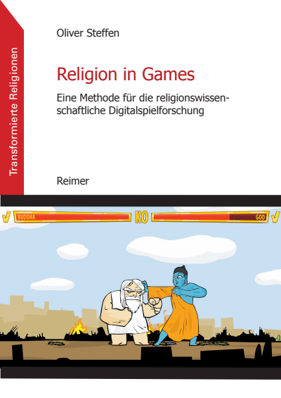 Cover des Buchs: Religion in Games