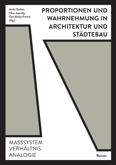 Cover des Buchs: Proportionen und Wahrnehmung in Architektur und Städtebau