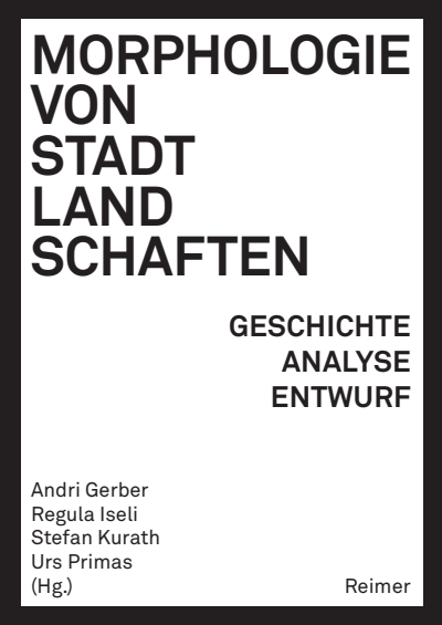 Cover of book: Morphologie von Stadtlandschaften