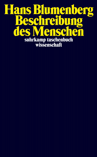 Cover des Buchs: Beschreibung des Menschen